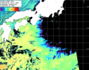 NOAA人工衛星画像:黒潮域, パス=20260921 12:57 UTC