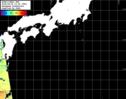 NOAA人工衛星画像:黒潮域, パス=20260923 13:44 UTC