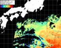 NOAA人工衛星画像:黒潮域, パス=20260926 01:07 UTC