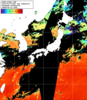NOAA人工衛星画像:日本全域, 1日合成画像(2026/09/27UTC)