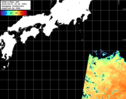NOAA人工衛星画像:黒潮域, パス=20260927 00:49 UTC
