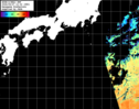 NOAA人工衛星画像:黒潮域, パス=20260927 12:02 UTC