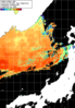 NOAA人工衛星画像:日本海, 1日合成画像(2026/09/28UTC)