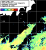 NOAA人工衛星画像:神奈川県近海, 1日合成画像(2026/09/29UTC)