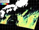 NOAA人工衛星画像:黒潮域, パス=20260929 01:32 UTC