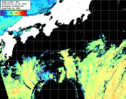 NOAA人工衛星画像:黒潮域, パス=20260929 12:45 UTC
