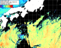 NOAA人工衛星画像:黒潮域, 1日合成画像(2026/09/29UTC)