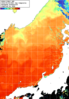 NOAA人工衛星画像:日本海, 1日合成画像(2026/09/29UTC)