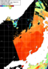 NOAA人工衛星画像:日本海, 1日合成画像(2026/09/30UTC)