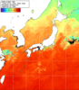 NOAA人工衛星画像:日本全域, 1週間合成画像(2026/09/25～2026/10/01UTC)