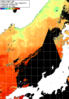 NOAA人工衛星画像:日本海, 1日合成画像(2026/10/01UTC)
