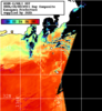 NOAA人工衛星画像:神奈川県近海, 1日合成画像(2026/10/02UTC)