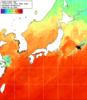 NOAA人工衛星画像:日本全域, 1週間合成画像(2026/09/27～2026/10/03UTC)