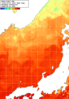 NOAA人工衛星画像:日本海, 1週間合成画像(2026/09/27～2026/10/03UTC)