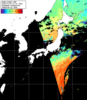 NOAA人工衛星画像:日本全域, パス=20261004 12:16 UTC