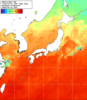 NOAA人工衛星画像:日本全域, 1週間合成画像(2026/09/28～2026/10/04UTC)