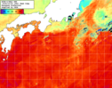 NOAA人工衛星画像:黒潮域, 1週間合成画像(2026/09/28～2026/10/04UTC)