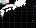 NOAA人工衛星画像:黒潮域, パス=20261005 00:37 UTC