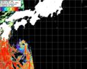 NOAA人工衛星画像:黒潮域, パス=20261005 13:29 UTC