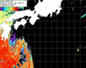 NOAA人工衛星画像:黒潮域, 1日合成画像(2026/10/05UTC)