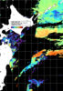 NOAA人工衛星画像:親潮域, 1日合成画像(2026/10/05UTC)