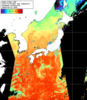NOAA人工衛星画像:日本全域, 1日合成画像(2026/10/06UTC)