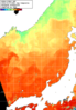 NOAA人工衛星画像:日本海, 1日合成画像(2026/10/07UTC)