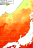 NOAA人工衛星画像:日本海, 1週間合成画像(2026/10/01～2026/10/07UTC)
