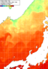 NOAA人工衛星画像:日本海, 1週間合成画像(2026/10/02～2026/10/08UTC)