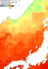 NOAA人工衛星画像:日本海, 1週間合成画像(2026/10/03～2026/10/09UTC)