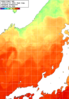 NOAA人工衛星画像:日本海, 1週間合成画像(2026/10/04～2026/10/10UTC)