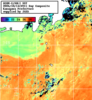 NOAA人工衛星画像:神奈川県近海, 1日合成画像(2026/10/14UTC)