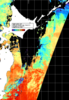 NOAA人工衛星画像:親潮域, 1日合成画像(2026/10/14UTC)