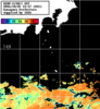 NOAA人工衛星画像:神奈川県近海, パス=20261025 12:57 UTC