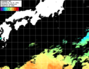 ひまわり人工衛星:黒潮域,15:59JST,1時間合成画像