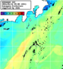 ひまわり人工衛星:神奈川県近海,18:59JST,1時間合成画像
