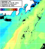 ひまわり人工衛星:神奈川県近海,19:59JST,1時間合成画像