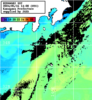 ひまわり人工衛星:神奈川県近海,23:59JST,1時間合成画像
