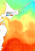 NOAA人工衛星画像:親潮域, 1週間合成画像(2024/07/02～2024/07/08UTC)
