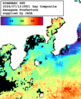 NOAA人工衛星画像:沿岸～伊豆諸島, 1日合成画像(2024/07/13UTC)
