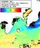 NOAA人工衛星画像:沿岸～伊豆諸島, 1日合成画像(2024/07/15UTC)