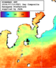 NOAA人工衛星画像:沿岸～伊豆諸島, 1日合成画像(2024/07/19UTC)