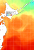 NOAA人工衛星画像:親潮域, 1週間合成画像(2024/07/14～2024/07/20UTC)