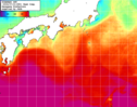 NOAA人工衛星画像:黒潮域, 1週間合成画像(2024/07/15～2024/07/21UTC)