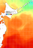 NOAA人工衛星画像:親潮域, 1週間合成画像(2024/07/15～2024/07/21UTC)