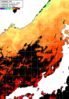 ひまわり人工衛星:日本海,12:59JST,1時間合成画像