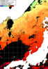 ひまわり人工衛星:日本海,10:59JST,1時間合成画像