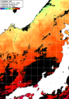ひまわり人工衛星:日本海,14:59JST,1時間合成画像