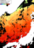 ひまわり人工衛星:日本海,09:59JST,1時間合成画像