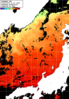 ひまわり人工衛星:日本海,10:59JST,1時間合成画像